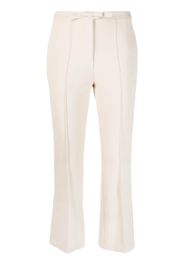 Blanca Vita cropped tailored trousers - Toni neutri