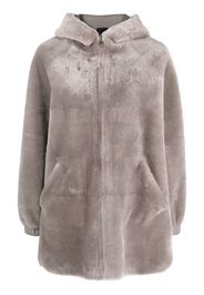 Blancha Cappotto reversibile con cappuccio - Grigio