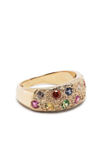 Bleue Burnham Riviera Mini sapphire ring - Oro