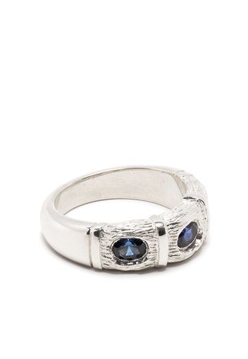 Bleue Burnham Anello in argento sterling Window Box