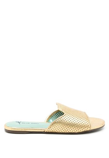 Blue Bird Shoes Sandali Saudade con effetto metallizzato - Oro