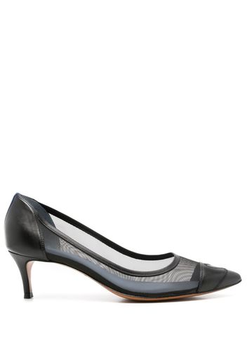 Blue Bird Shoes Pumps con dettaglio a rete - Nero