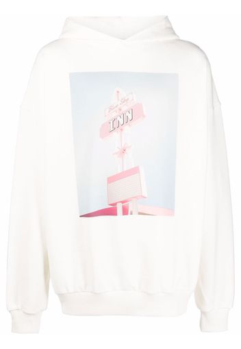 BLUE SKY INN graphic-print crew neck sweatshirt - Toni neutri