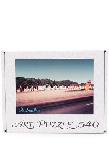 BLUE SKY INN photograph print puzzle - Multicolore