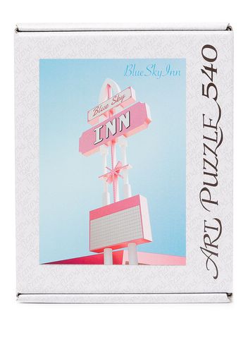 BLUE SKY INN photograph print puzzle - Multicolore