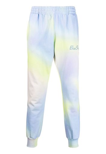 BLUE SKY INN tie-dye track pants - Giallo