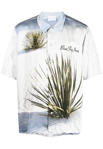 BLUE SKY INN logo-embroidered shirt