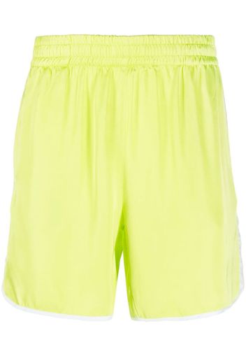 BLUE SKY INN contrasting-sides track shorts - Verde