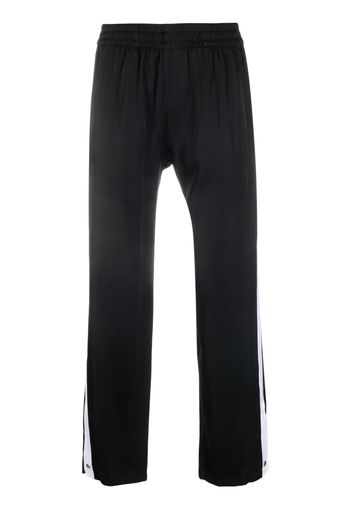 BLUE SKY INN side-stripe track pants - Nero