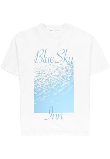 BLUE SKY INN T-shirt con stampa - Bianco