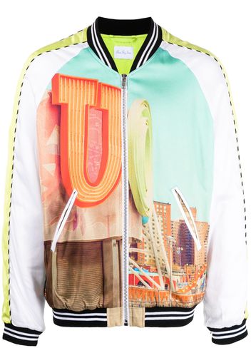 BLUE SKY INN graphic-print bomber jacket - Multicolore