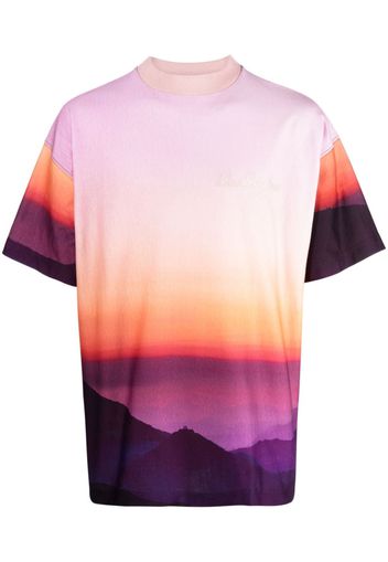 BLUE SKY INN graphic-print T-shirt - Rosa