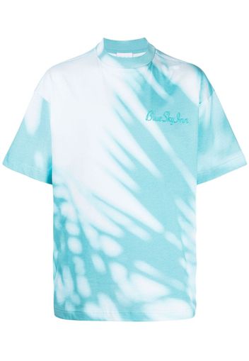 BLUE SKY INN shadow-print cotton T-shirt