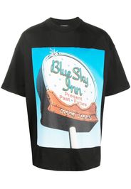 BLUE SKY INN logo-print short-sleeve T-shirt - Nero