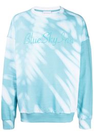 BLUE SKY INN logo-embroidered cotton sweatshirt