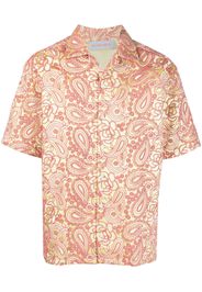 BLUEMARBLE paisley-print short-sleeve shirt - Rosso