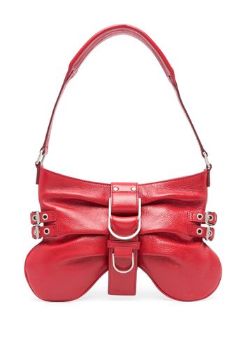 Blumarine Borsa a spalla Butterfly - Rosso