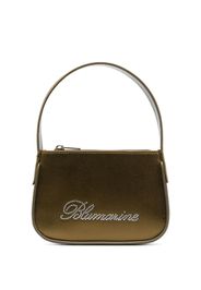 Blumarine gem-logo detail mini bag - Verde