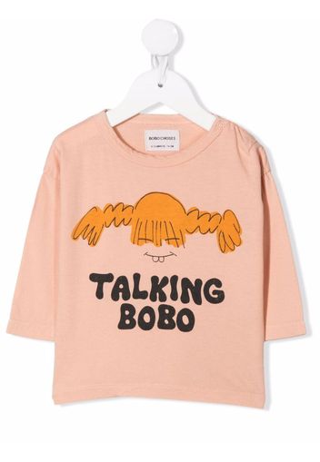 Bobo Choses Talking Bobo T-shirt - Rosa