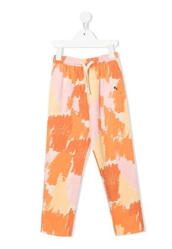 Bobo Choses patterned elasticated track pants - Arancione