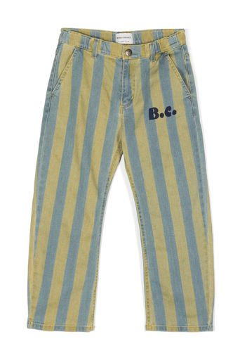 Bobo Choses Pantaloni a righe - Blu