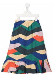 Bobo Choses graphic-print maxi skirt - Giallo