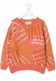 Bobo Choses abstract print jumper - Rosa