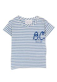 Bobo Choses logo-print short-sleeve T-shirt - Toni neutri