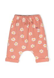 Bobo Choses Little Flower cotton trousers - Rosa