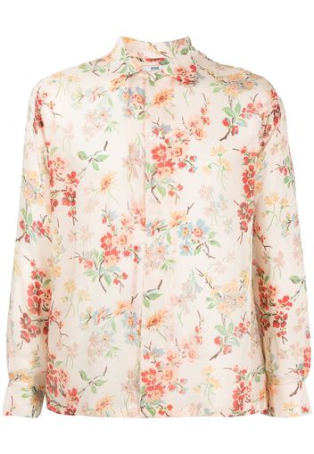 BODE floral-print long-sleeve shirt - Rosa