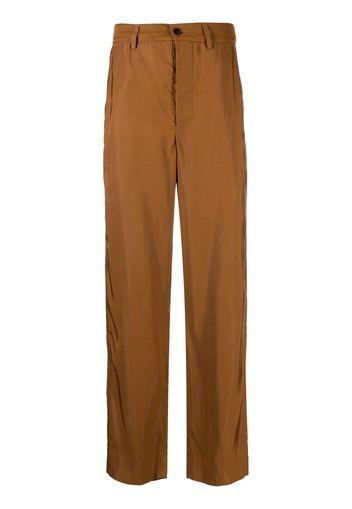 BODE corduroy straight-leg trousers - Arancione