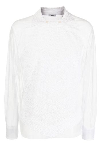 BODE recycled-nylon shirt - Bianco