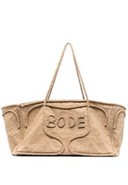 BODE rope-detail oversized tote bag - Toni neutri