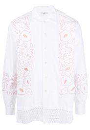 BODE Camicia con stampa grafica - Bianco