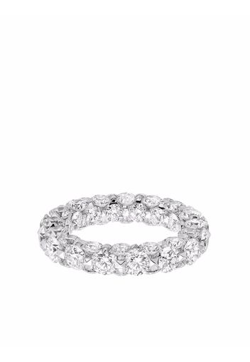 Boghossian Anello Eternity in oro bianco 18kt con diamanti Merveilles - Argento