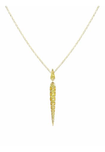 Boghossian Collana con pendente Merveilles in oro 18kt con zaffiri - Giallo