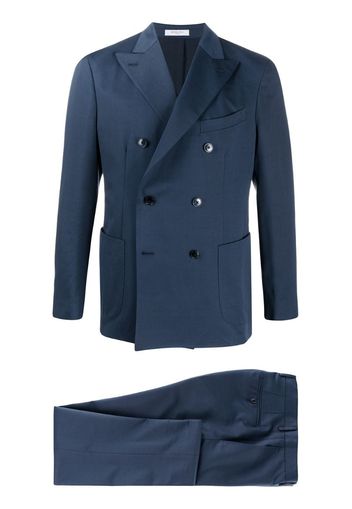 slim-fit two piece suit