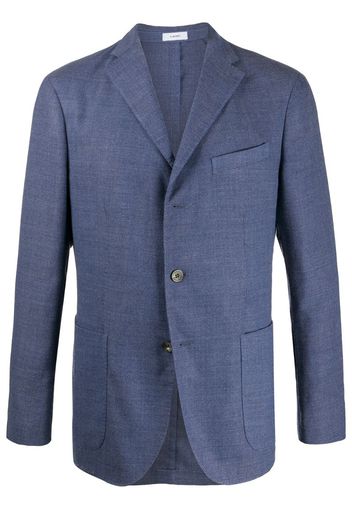 tailored single-breasted blazer