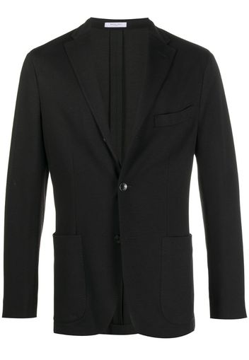 fitted single-breasted jacket