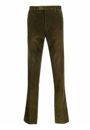 Boglioli press-crease corduroy trousers - Verde