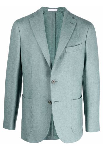 Boglioli single-breasted wool blazer - Blu