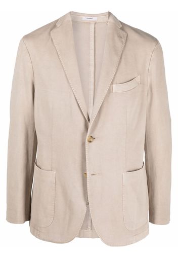 Boglioli slim-fit blazer - Toni neutri