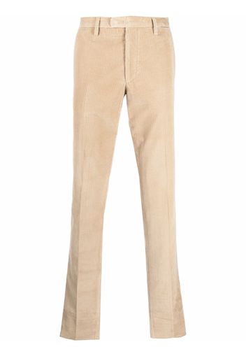 Boglioli straight leg corduroy chinos - Toni neutri