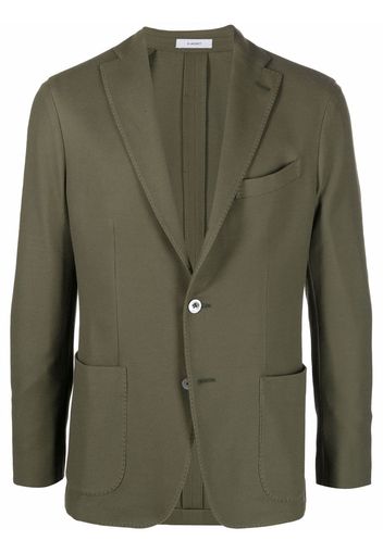 Boglioli single-breasted blazer - Verde