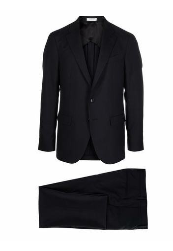 Boglioli notched-collar single-breasted suit - Nero