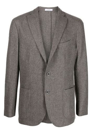 Boglioli notched-lapels single-breasted blazer - Grigio