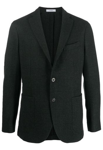 Boglioli houndstooth-print single-breasted blazer - Nero