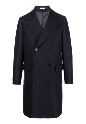 Boglioli notched lapels double-breasted coat - Blu