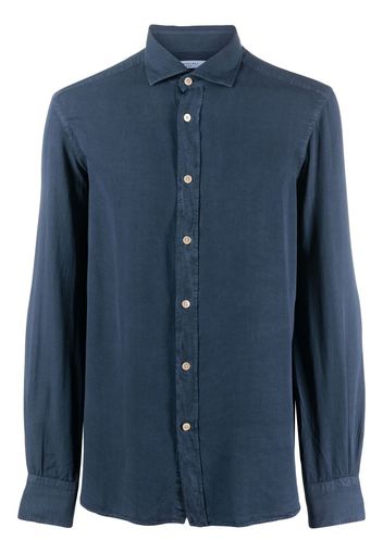 Boglioli buttoned long-sleeved shirt - Blu