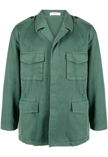 Boglioli front-pocket shirt jacket - Verde